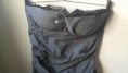 Vestido jeans curto com renda no busto, produto novo, tamanho G